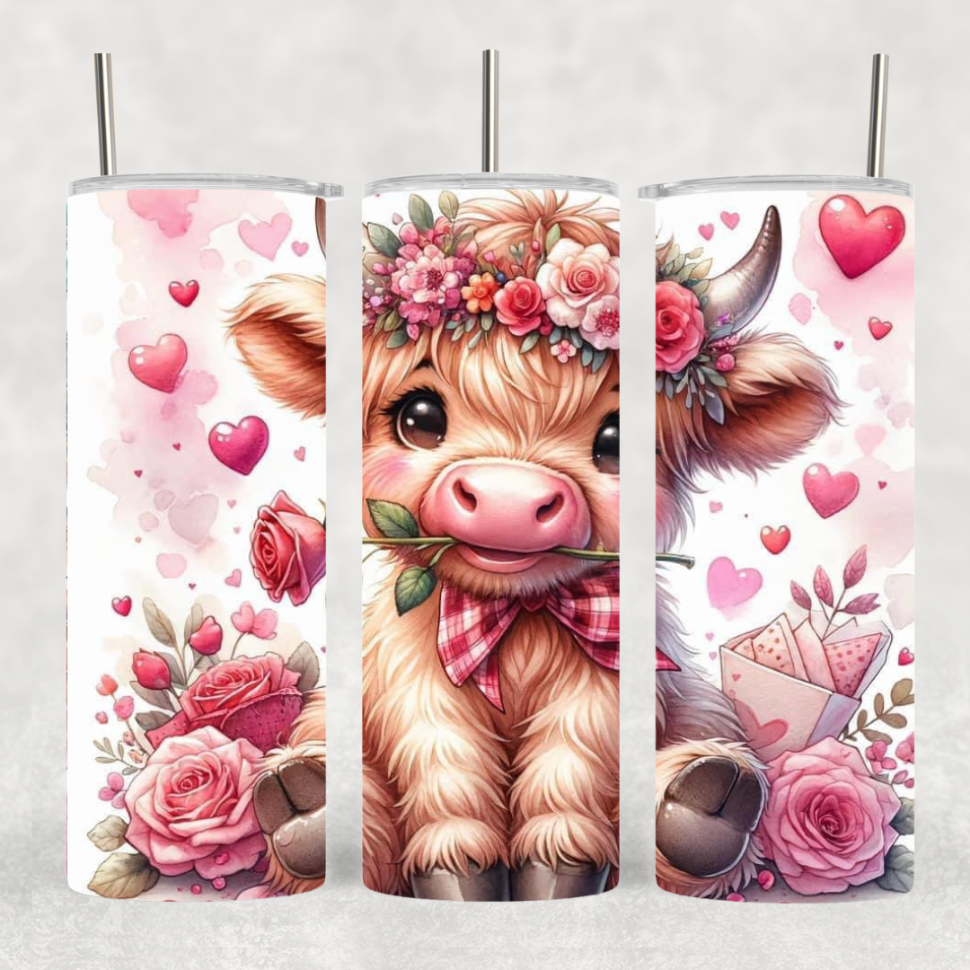 Cow Heart 20 oz tumbler