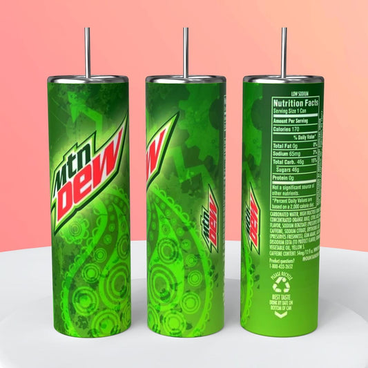 Mountain Dew 20 oz tumbler