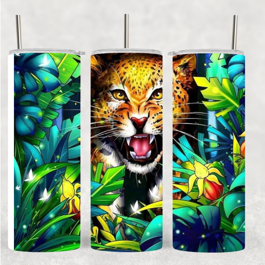 Leopard 20 oz tumbler