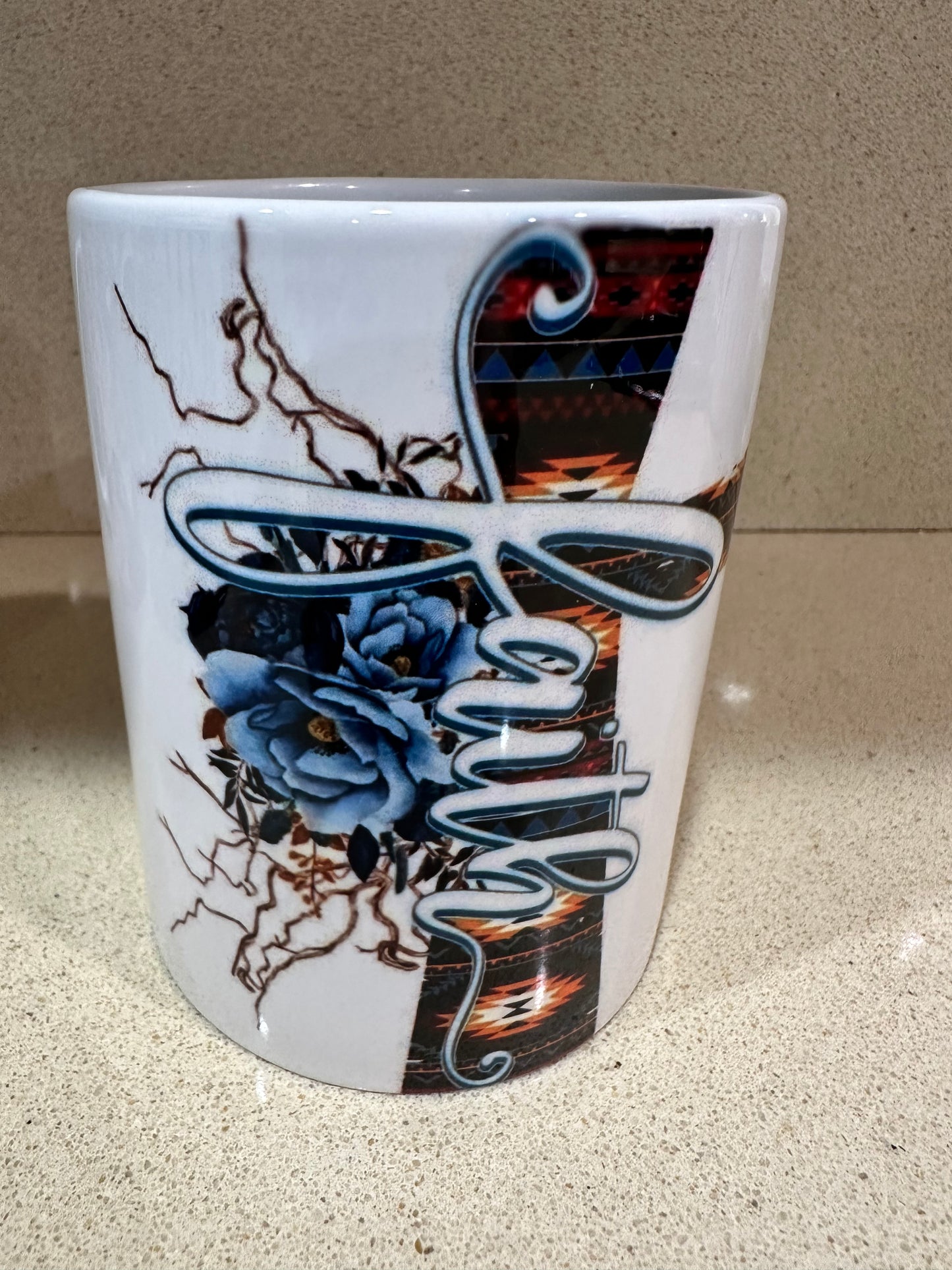 Faith 15 oz coffee mug