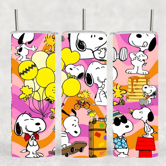 Snoopy 20 oz tumbler