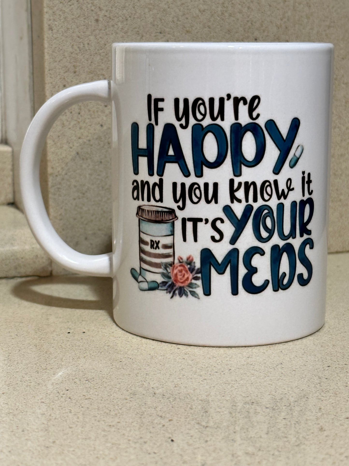 Meds 15 oz coffee mug