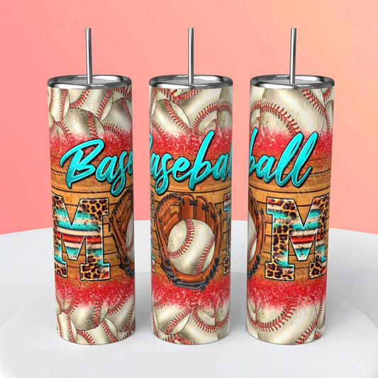 Baseball Mom 20 oz tumbler