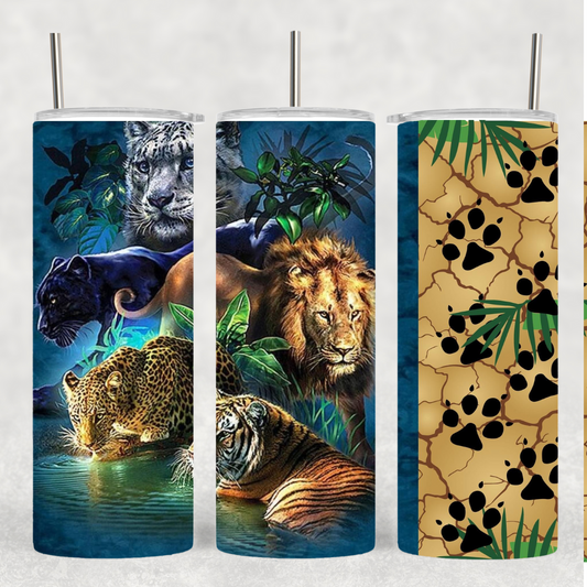 Wild Cats 20 oz tumbler