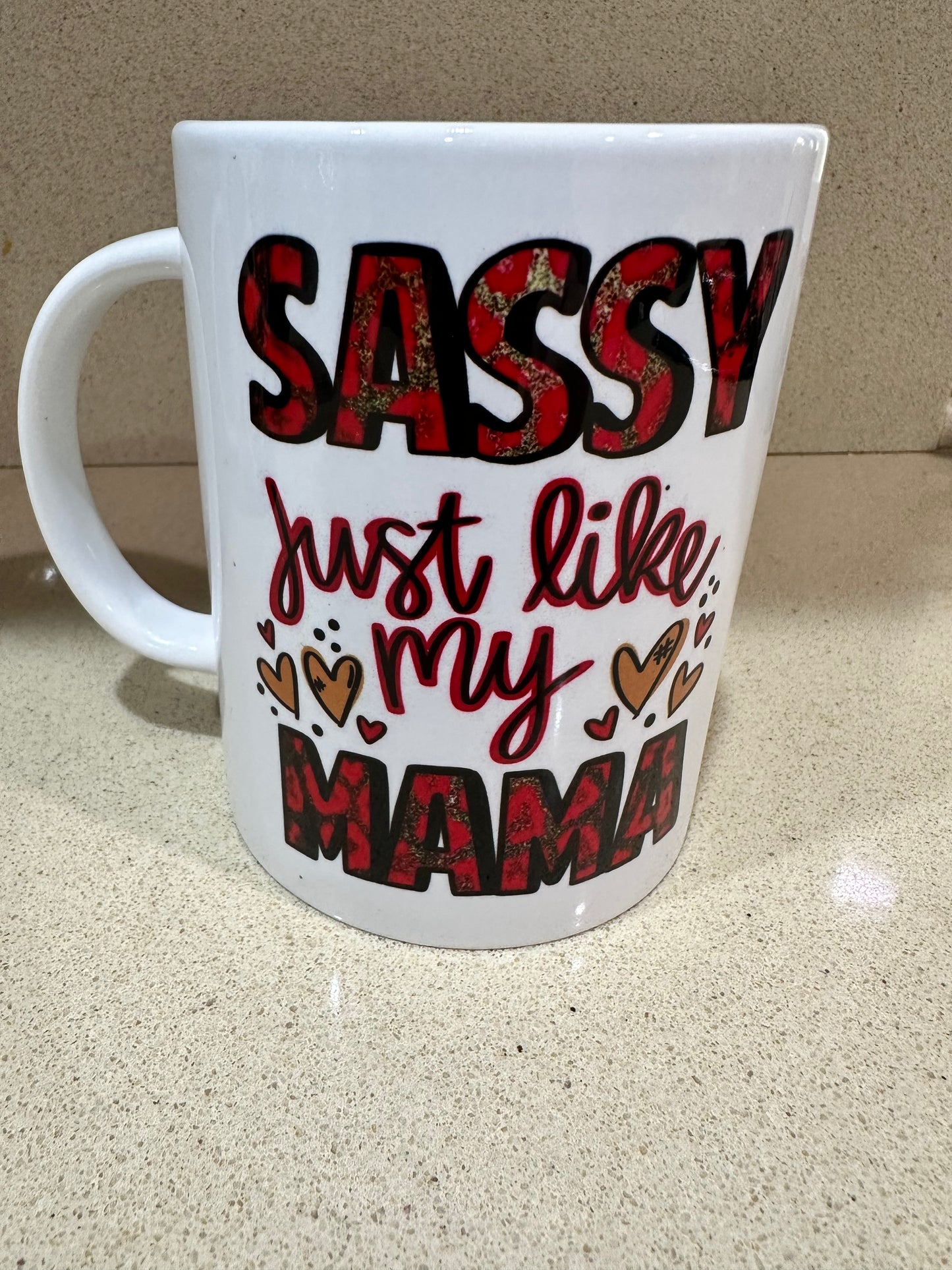 Sassy Like my Mama 15 oz coffee mug