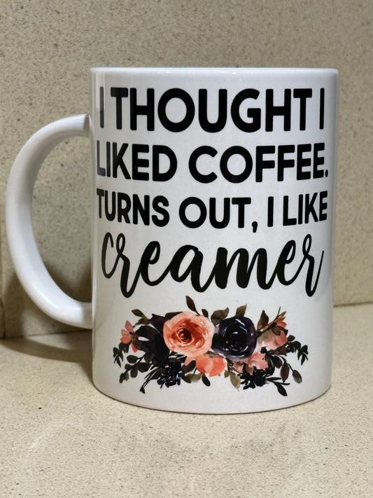 Creamer 15 oz coffee mug