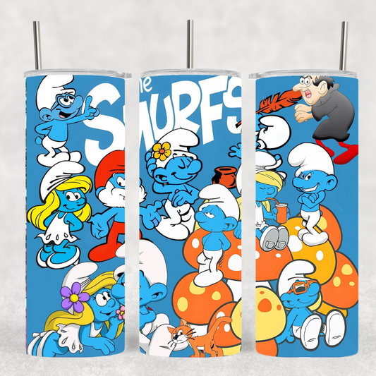 Smurfs 20 tumbler