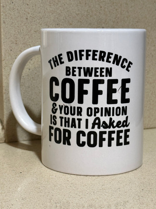 Opinion 15 oz coffee mug