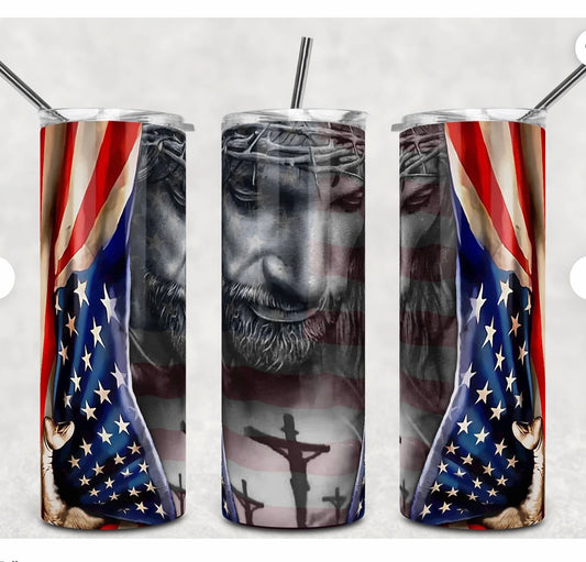 Jesus 20 oz tumbler