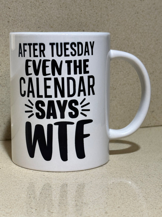 WTF 15 oz coffee mug