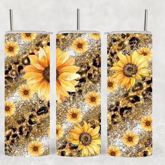 Sunflower 20 oz tumbler