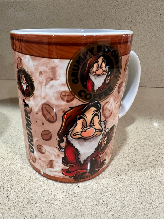 Grumpy 15 oz coffee mug