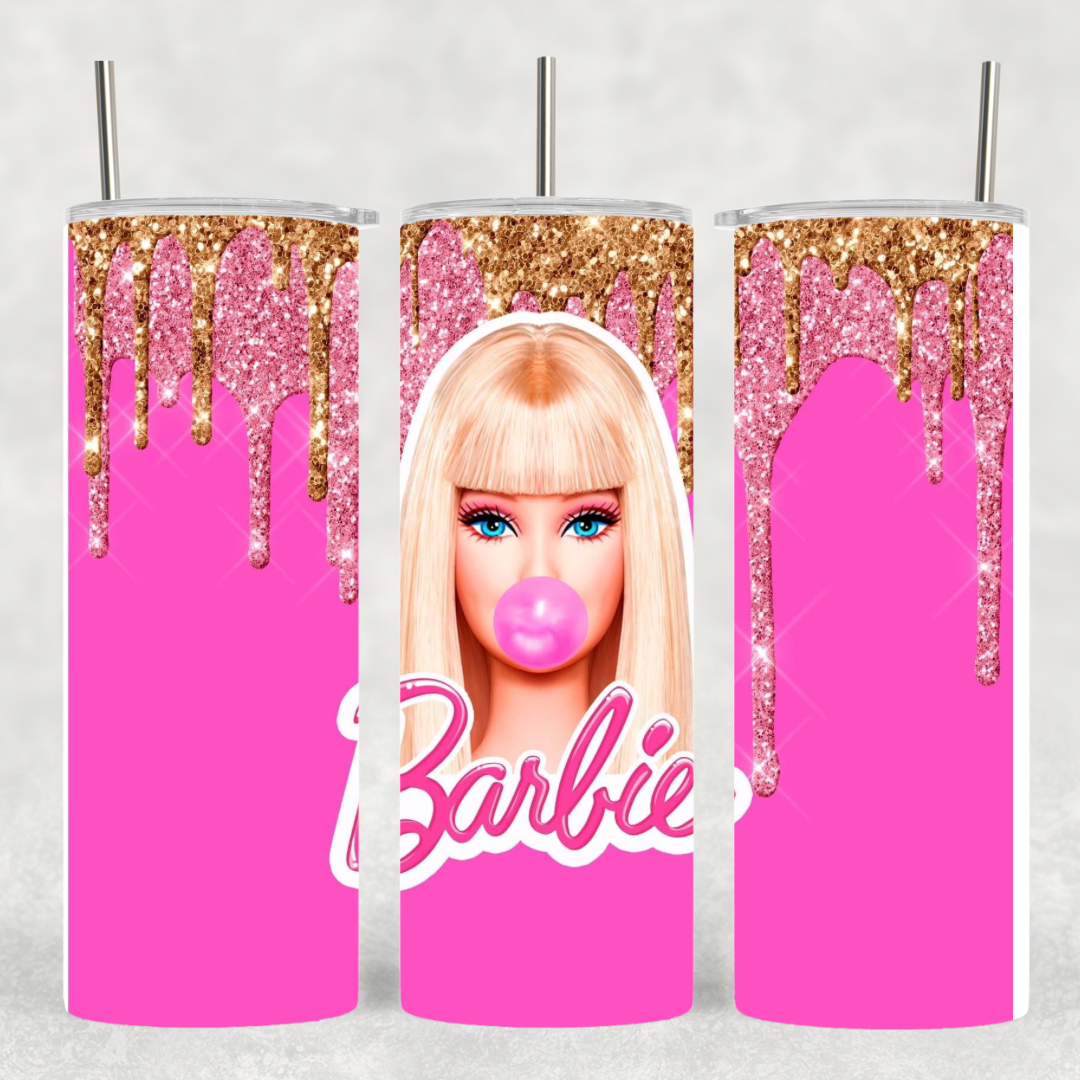 Barbie 20 oz tumbler